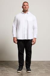 BadRhino Big & Tall White Long Sleeve Shirt | BadRhino 1