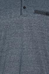 KAM Black Marl Polo Shirt | BadRhino 2