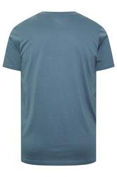 BadRhino Big & Tall 5 PACK Black/Green/Off White/Brown/Blue Extra Long T-Shirts 9
