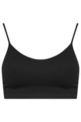 YOURSET 2 PACK Plus Size Black & White Seamless Padded Bralettes | Yours Clothing 9