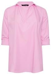 EVANS Plus Size Pink Overhead Shirt | Evans 1