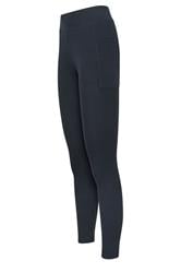 LTS Tall Women's Navy Blue Ribbed Pocket Leggings | Long Tall Sally 7