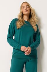 LTS Tall Women's Teal Blue Sweatshirt | Long Tall Sally 3