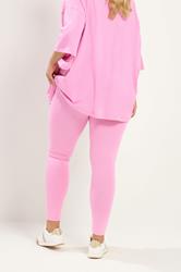 YOURS Plus Size Pink Leggings | Yours Clothing 2