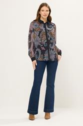 STAR Black Paisley Print Shirt | StarByJM 2