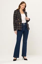 STAR Black Check Boucle Blazer | StarByJM 2