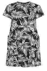 YOURS Plus Size Black Jacquard Print Dress | Yours Clothing 5