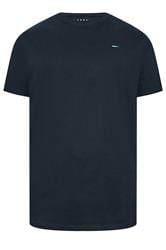BadRhino Big & Tall Navy Blue Extra Long Core T-Shirt