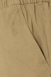 D555 Big & Tall Stone Brown Elasticated Stretch Shorts | BadRhino 5