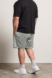 IronRhino Big & Tall Grey Lightweight Performance Shorts | BadRhino 2