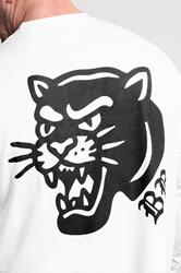 BadRhino Big & Tall White Panther Long Sleeve Graphic T-Shirt | BadRhino 5