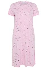 YOURS Plus Size 2 PACK Navy Blue 'Ciao Bella' Midaxi Nightdresses | Yours Clothing 8