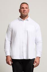 BadRhino Big & Tall White Long Sleeve Shirt | BadRhino 3