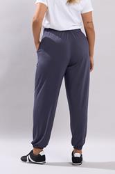 YOURS Plus Size Navy Blue Balloon Joggers | Yours Clothing 2