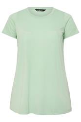 YOURS Curve Mint Green Core T-Shirt