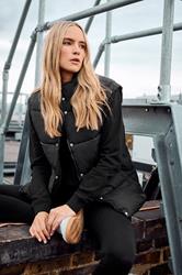 LTS Tall Women's Black Padded Gilet | Long Tall Sally 3