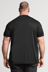 IronRhino Big & Tall Black Performance T-Shirt | BadRhino 4
