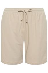 BadRhino Big & Tall Stone Brown Lightweight Jersey Shorts