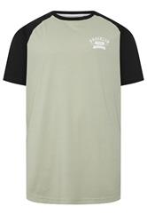 KAM Big & Tall Natural Brown 'Brooklyn' Raglan Tee | BadRhino 2