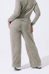 LIMITED COLLECTION Plus Size Natural Brown Fold Over Trousers | Yours Clothing 2