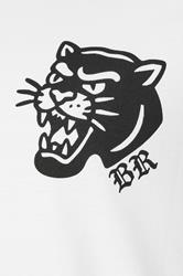 BadRhino Big & Tall White Panther Long Sleeve Graphic T-Shirt | BadRhino 8
