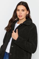 LTS Tall Womens Black Teddy Fleece Jacket | Long Tall Sally 4