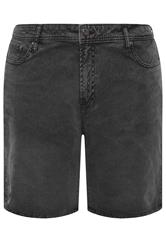 JACK & JONES Big & Tall Black Bronx Shorts | BadRhino 2