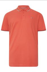 BadRhino Big & Tall 3 Pack Blue & Yellow Tipped Polo Shirts | BadRhino 10