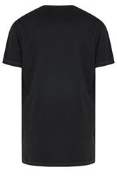 KAM Big & Tall Black 'Greystone' Graphic Print T-Shirt | BadRhino 2