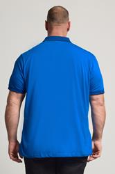BadRhino Big & Tall Blue Chambray Pocket Polo Shirt | BadRhino 2