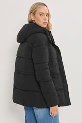 LTS Tall Black Padded Coat | Long Tall Sally 2