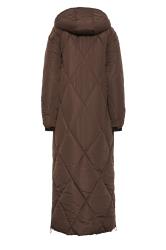 LTS Tall Women's Brown Maxi Puffer Coat | Long Tall Sally 8