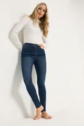 LTS Tall Blue AVA Skinny Jeans | Long Tall Sally  1