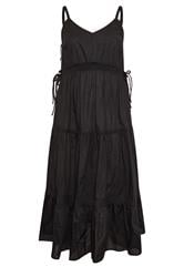 YOURS Curve Black Tiered Smock Dress
