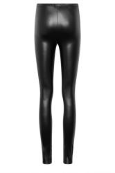 LTS Tall Womens Black Stretch Faux Leather Leggings | Long Tall Sally  3