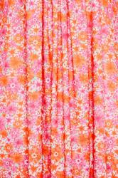 Yours Curve Plus Size Pink Floral Wrap Maxi Dress | Yours Clothing 4
