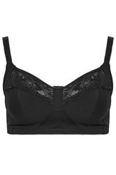 YOURSET 2 PACK Plus Size White Lace Trim Bra | Yours Clothing 5