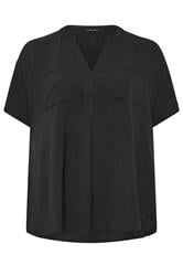 EVANS Plus Size 2 Pack Black And White Utility Shirts | Evans 7