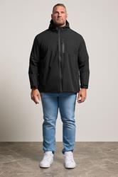 BadRhino Big & Tall Black Waterproof Jacket | BadRhino 1