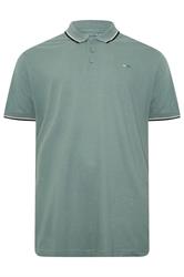 BadRhino Big & Tall 2 PACK Green and Natural Brown Tipped Polo | BadRhino 7