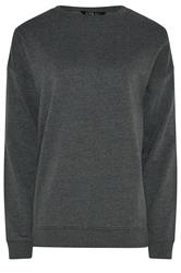 LTS Tall Women's Charcoal Grey Sweatshirt | Long Tall Sally 5