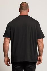 BadRhino Big & Tall Black Dice Graphic T-Shirt | BadRhino 2