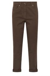 M&Co Chocolate Brown Mom Jeans | M&Co 6