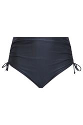 YOURS Plus Size Navy Blue Super High Waisted Tummy Control Bikini Briefs | Yours Clothing 6