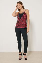 STAR Red Leopard Print Cami Top | StarByJM 2