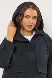 YOURS Plus Size Navy Blue Raglan Lightweight Jacket | Yours Clothing 5