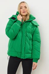 LTS Tall Green Oversized Padded Coat | Long Tall Sally 3