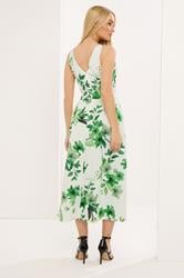 STAR White Floral Scuba Dress | StarByJM 2
