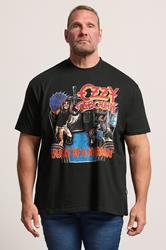 BadRhino Big & Tall Black 'Ozzy Osbourne' Graphic Short Sleeve T-Shirt | BadRhino 3