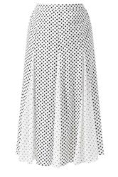 LIMITED COLLECTION Plus Size White Polka Dot Skirt | Yours Clothing 5